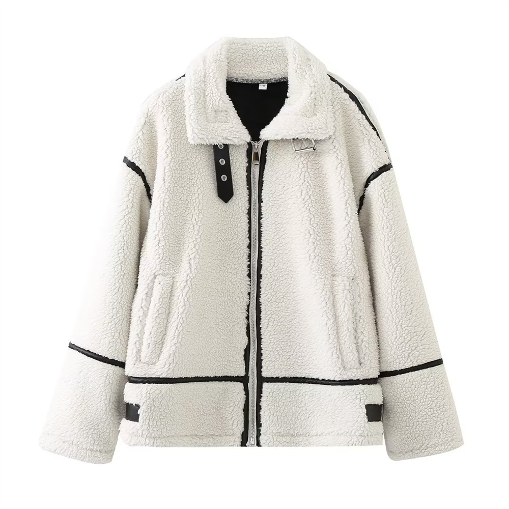 Manteau Teddy épais