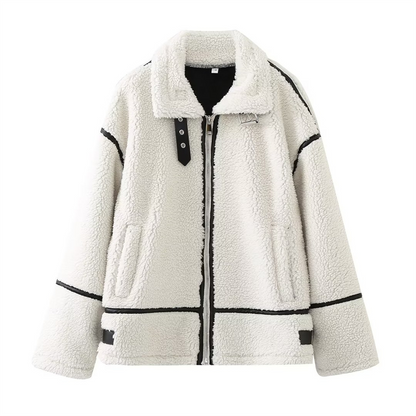 Manteau Teddy épais