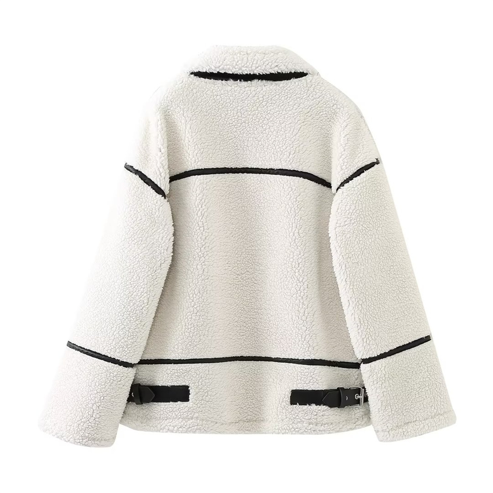 Manteau Teddy épais