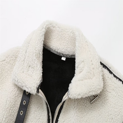 Manteau Teddy épais